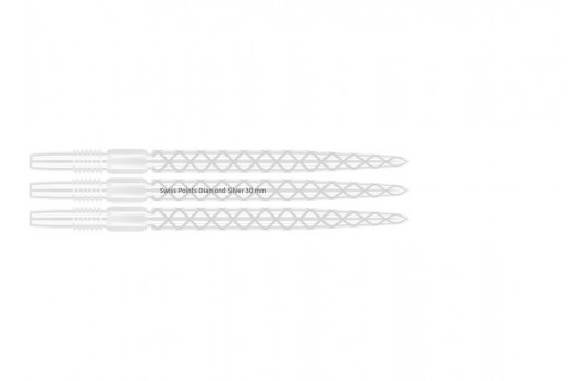 Swiss Points Diamond Silver 30 mm