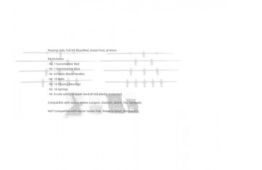 Kit Passing Rods Blue/Red Assist (Preview 2)