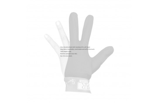 Glove Renzline Black With Waistband Sx