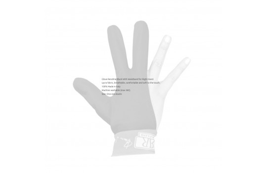 Glove Renzline Black With Waistband Dx (Right Hand)