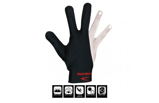 Glove Longoni Nero Dx (Right Hand)