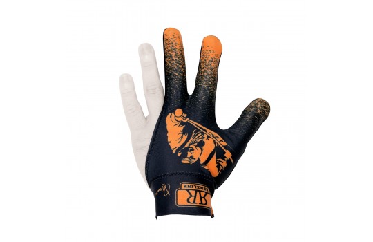 Glove Renzline Billiard Player Orange Sx