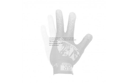 Glove Renzline Billiard Player Orange Sx