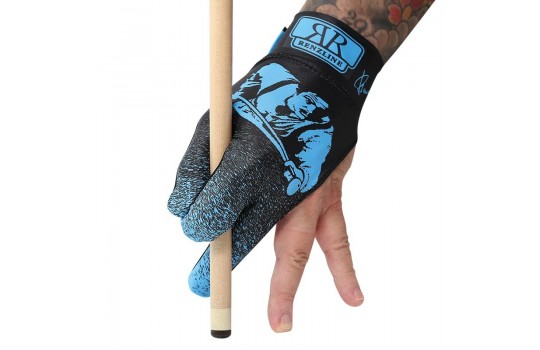 Glove Renzline Billiard Player Light Blue Sx (for the Left Hand) (Preview 1)