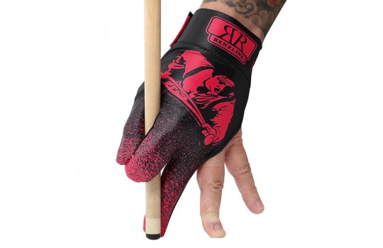 Glove Renzline Billiard Player Red Sx (for the Left Hand) (Preview 1)
