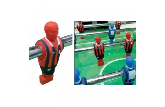 T-Shirt Soccertable Red/Blue Set