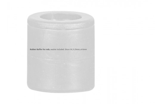 Spring Rubber For Rod Diam 16X29 Shore50