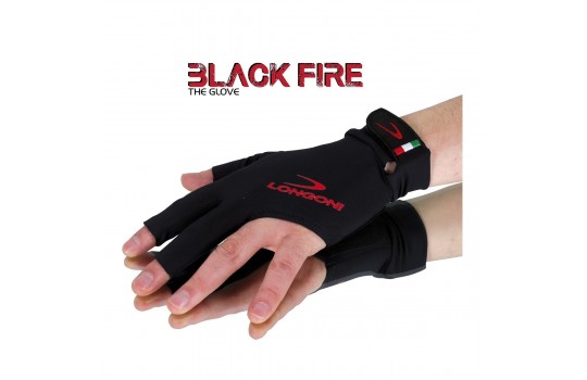 Glove Longoni Black Fire Sx Size L