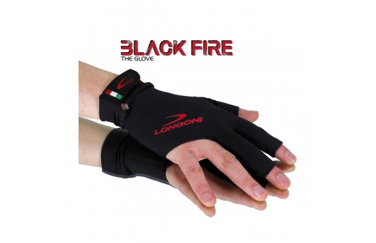 Glove Longoni Black Fire Dx Size L (Right Hand)