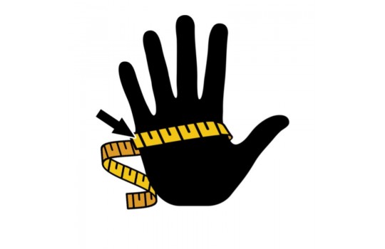 Glove Predator Second Skin Black/Yellow S/M