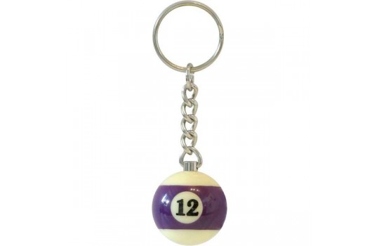 Key-Ring Aramith No12 Μπρελόκ Μπάλα Μπιλιάρδου