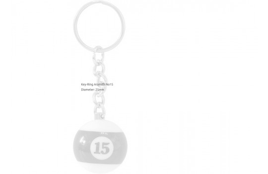 Key-Ring Aramith No15 Μπρελόκ Μπάλα Μπιλιάρδου
