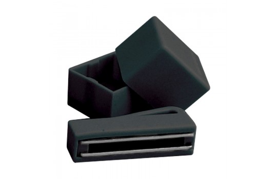 Chalk Holder Magnetic Black