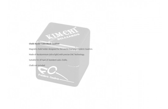 Chalk Holder Black Caudron Cube (Preview 4)