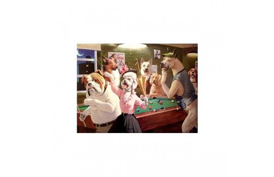 Prints With Dogs Set Of 5 Pcs 51X39 cm