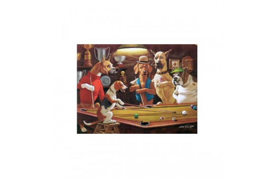 Prints With Dogs Set Of 5 Pcs 51X39 cm