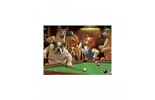 Prints With Dogs Set Of 5 Pcs 51X39 cm