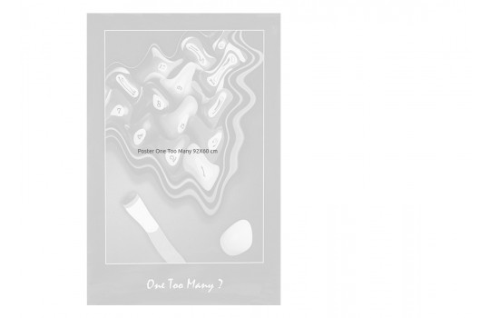 One Too Many 92X60 cm