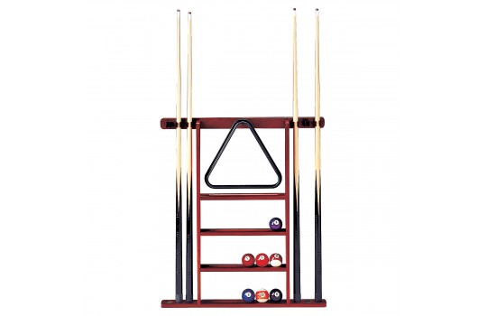 Cue Rack For 6 Cues+Ball Rack