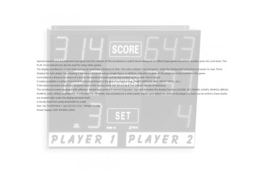 Favero Play 14 With Infrared Remote Control
