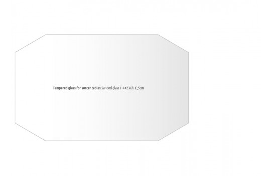 Sanded Glass For Soccer Table (Preview 3)