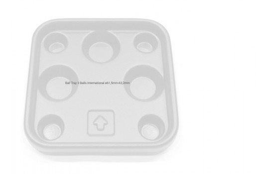 Tray for Carom 3 Balls