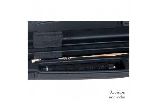 Cue Case Longoni Abs With Leather 1B-2S Black