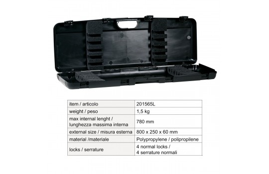 Cue Case Longoni Transporter 3B-6S Black + 3Lobite