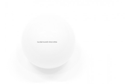 Cue Ball Aramith 59mm White