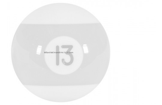 Billiard Ball Aramith Nr.13, 57,2mm
