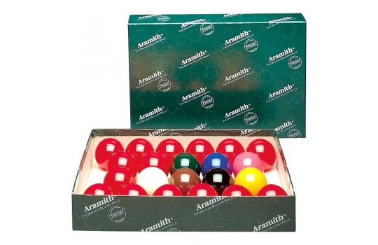 Μπάλες Set Aramith Snooker 57,2mm - Std για Αμερικάνικο Μπιλιάρδο