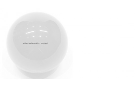 Billiard Ball Aramith 61,5mm Red (Preview 2)