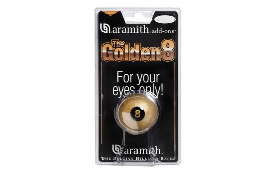 Aramith Golden Ν8 Ball 57,2mm