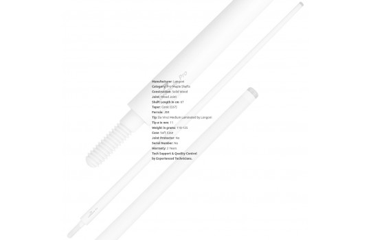 Shaft Longoni Pro67 W/J