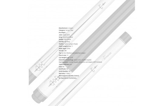 Cue Longoni Ferrara Natural Maple