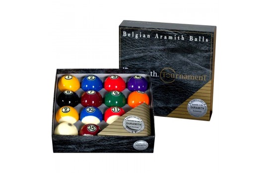 Aramith Set Tournament Pool Duramith Pro 57,2mm