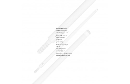 Shaft Longoni Masse Maple C47 W/J (Preview 3)