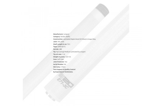 Shaft Longoni S20 E71 VP2