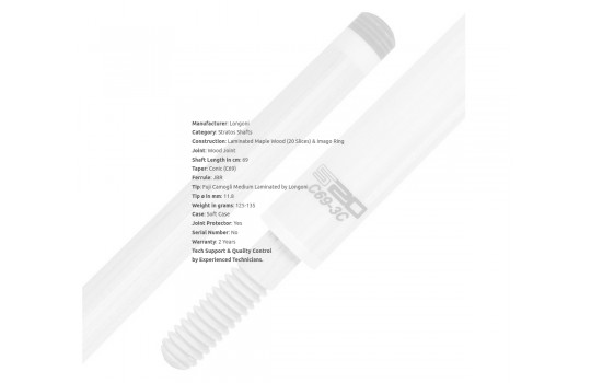 Shaft Longoni S20 C69 W/J