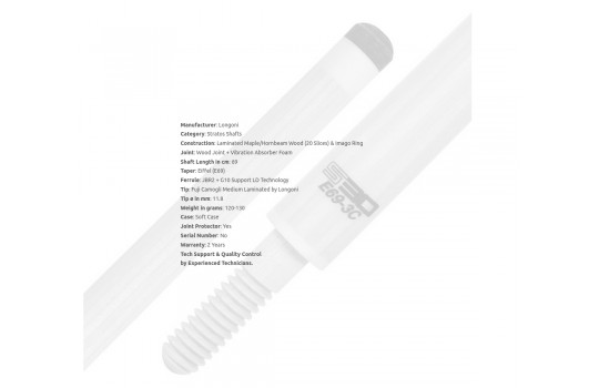 Shaft Longoni S30 E69 W/J - VIDEO