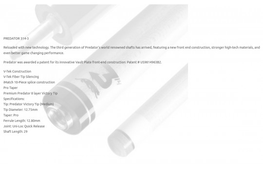 Shaft Predator 314-3/29 Uniloc Silver Ring (Preview 3)