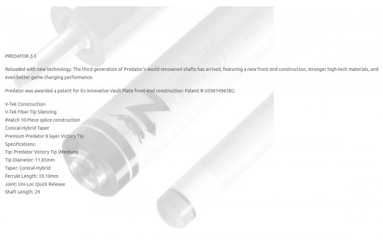 Shaft Predator Z-3/29 Uniloc Silver Ring (Preview 3)