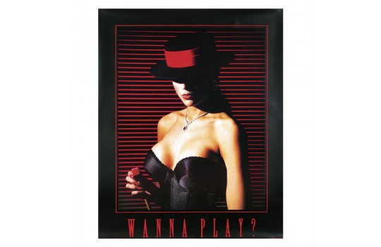 Poster Wanna Play 78X62 cm