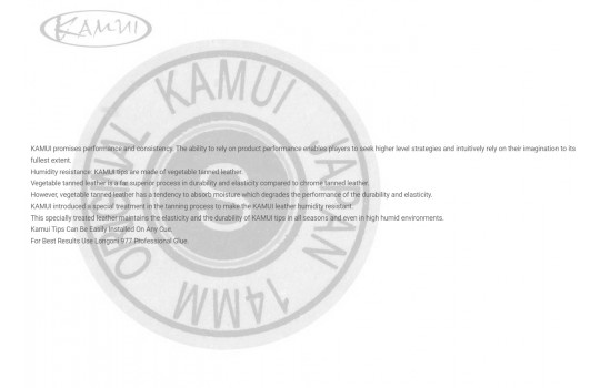 Cue Tip Kamui Soft ø 14 - Laminated - Original