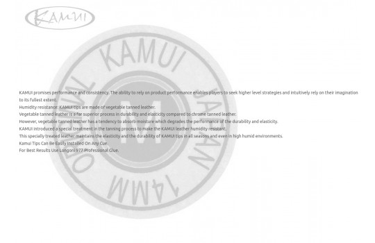 Cue Tip Kamui Medium ø 14 - Laminated - Original