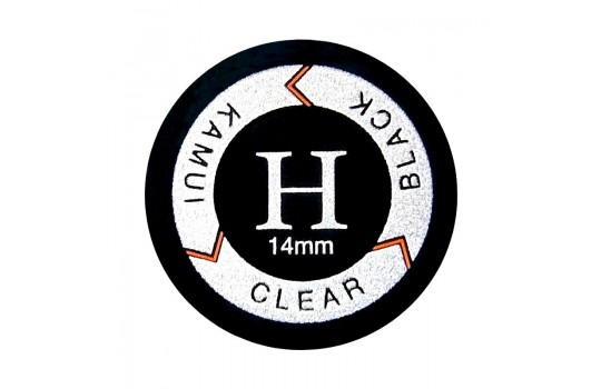 Πετσάκι Στέκας Kamui Clear Black Hard ø 14 - Laminated - Original