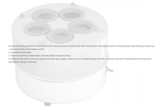 Ball Polish Machine for 5 Balls - 220W