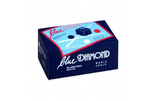 Blue Diamond Chalk - 2 piece box - FCI Billiards