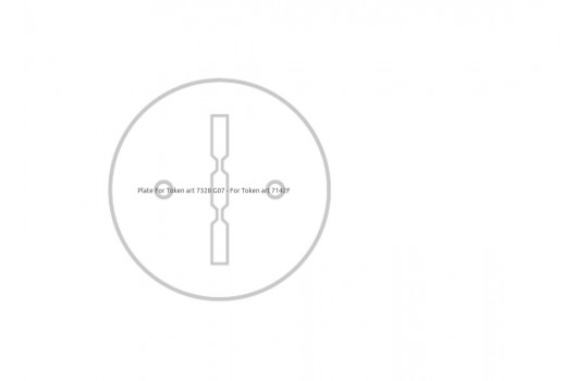 Πρόσοψη Μάρκας Κερματοδέκτη art 7328 G07 - For Token art 7142F