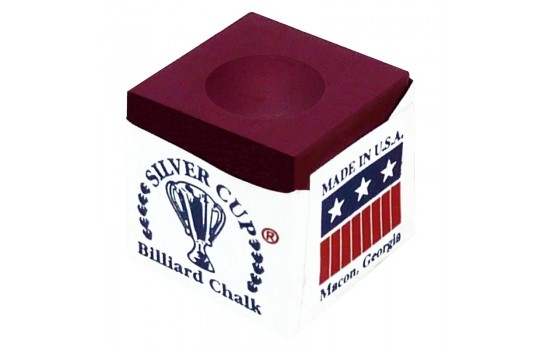 Silver Cup Burgundy 12 Pcs